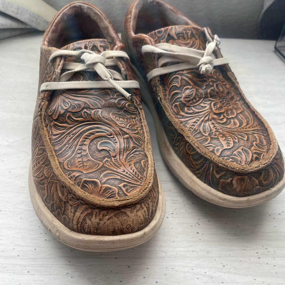 Ariat Hilo Leather Shoes - Picture 10 of 10